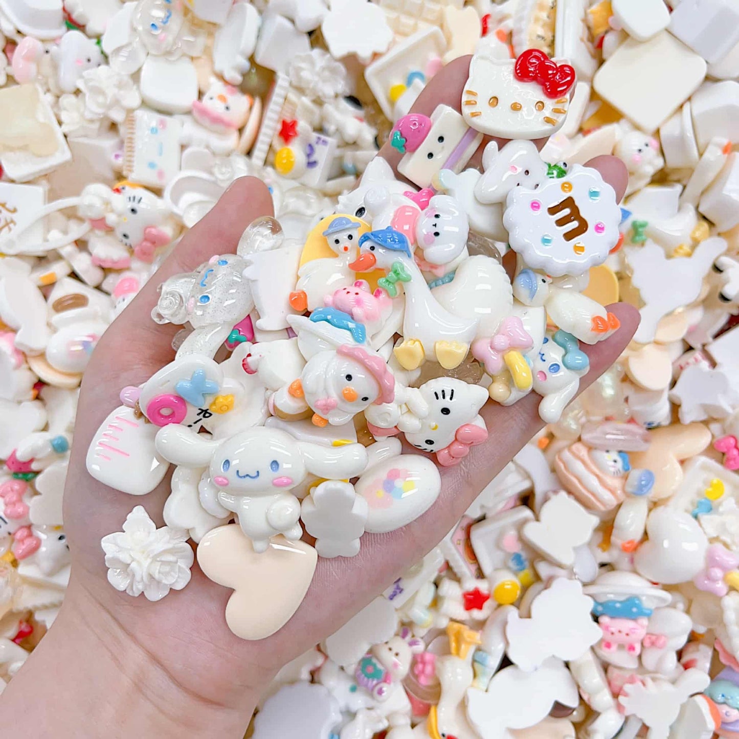 Mixed Resin Charms | DIY Decoden Embellishments