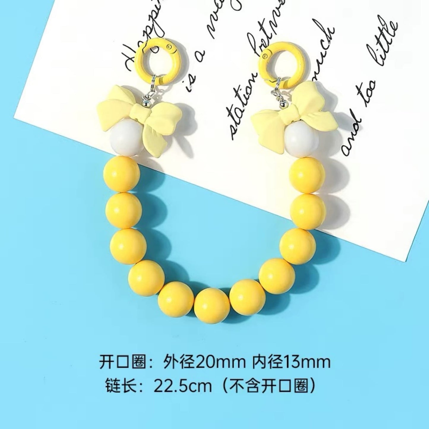 Handmade Beaded Chain | Multi-Use Phone, Bag & Key Lanyard