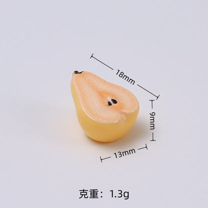 3D Fruit Resin Charms | Mini DIY Decoden Embellishments